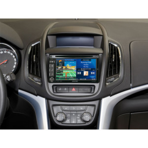 Opel Zafira Tourer 2 DIN autórádió beszerelõ keret, Fekete (381230-28-1)