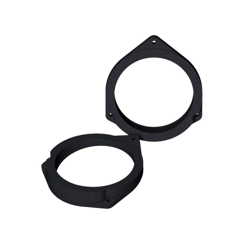 Opel hangszóró beépítõ keret, MDF, 130mm (OPEL07)