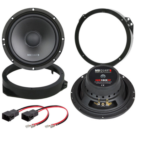 Opel MB Quart QS165W hangszóró szett, Elsõ
