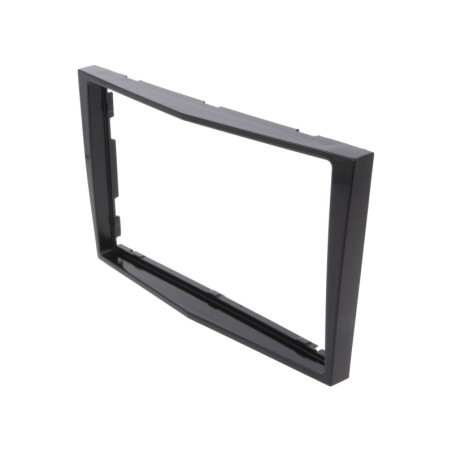 Opel 2 DIN autórádió beszerelõ keret, Zongoralakk fekete (RAM-40.152.14)