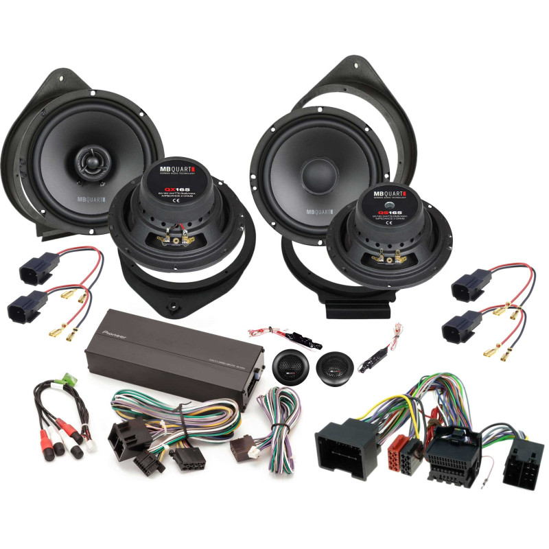 Opel, Chevrolet 1 MB Quart QS, Pioneer Powered 400W hangszóró szett