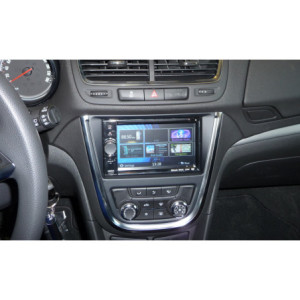 Opel Mokka 2 DIN autórádió beszerelõ keret, Fekete (RAM-40.970)