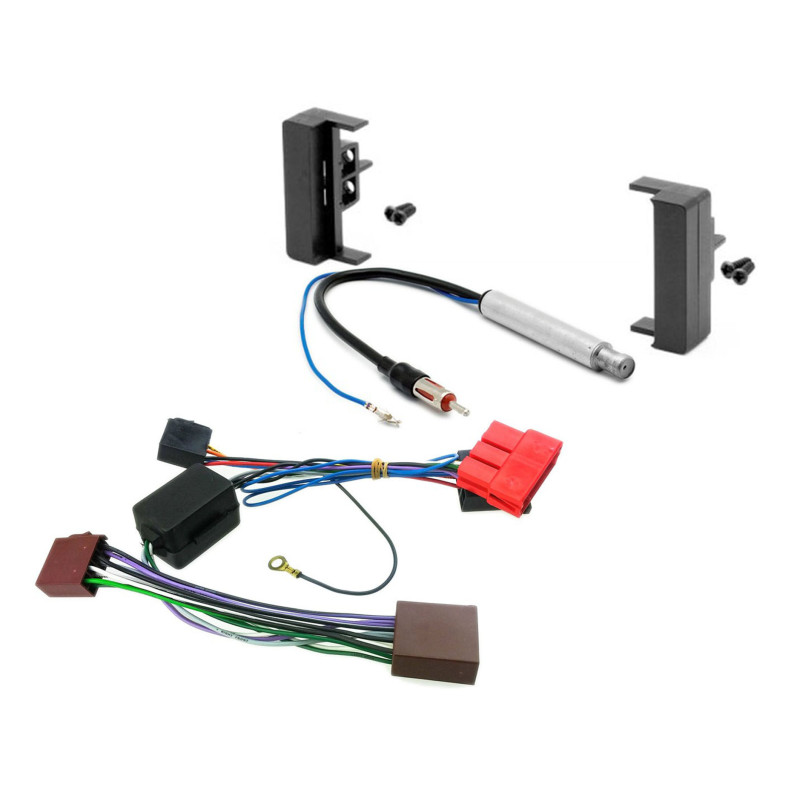 Audi A2, A4, A6 1 DIN fejegység prémium beépítõ szett