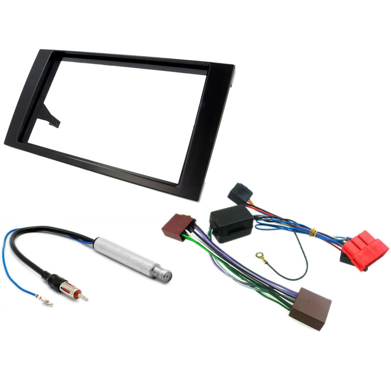 Audi A4, B6 2 DIN fejegység prémium beépítõ szett