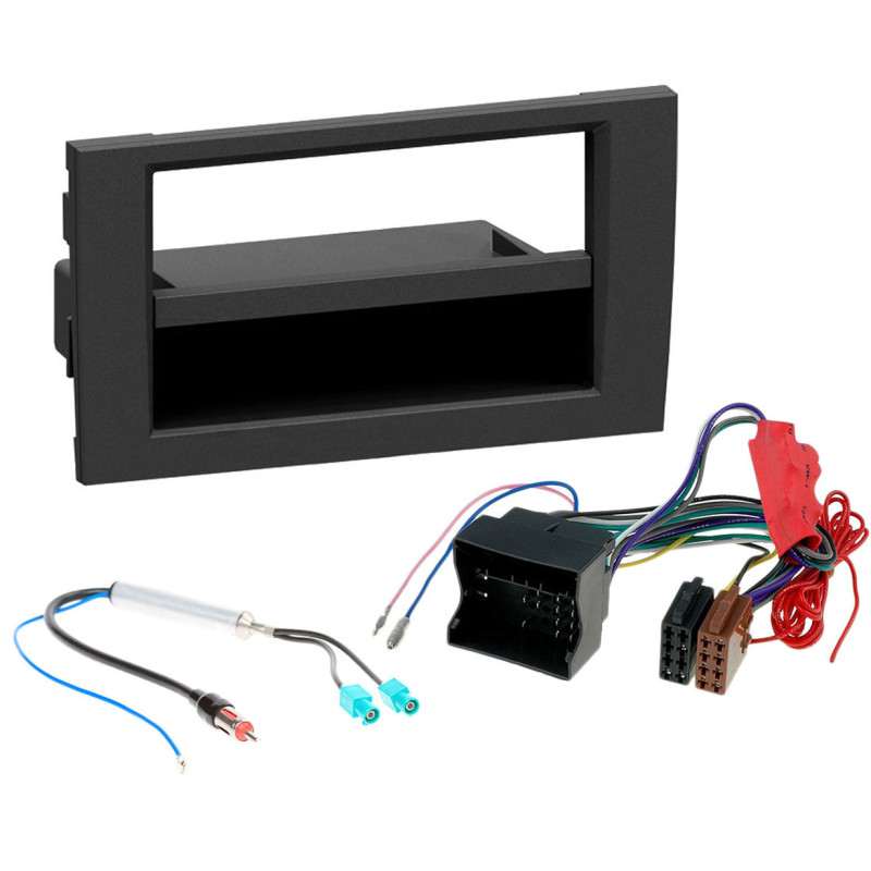 Audi A4, B7 1 DIN fejegység prémium beépítõ szett