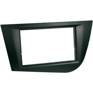 Seat Leon 2 DIN autórádió beszerelõ keret, Fekete (281328-55)