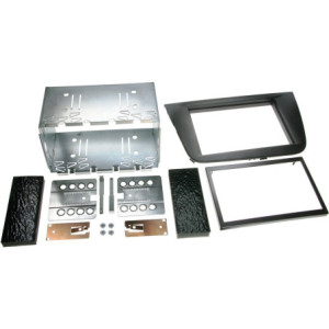 Seat Altea, Toledo 2 DIN autórádió beszerelõ keret, Fekete (CT23ST02L)