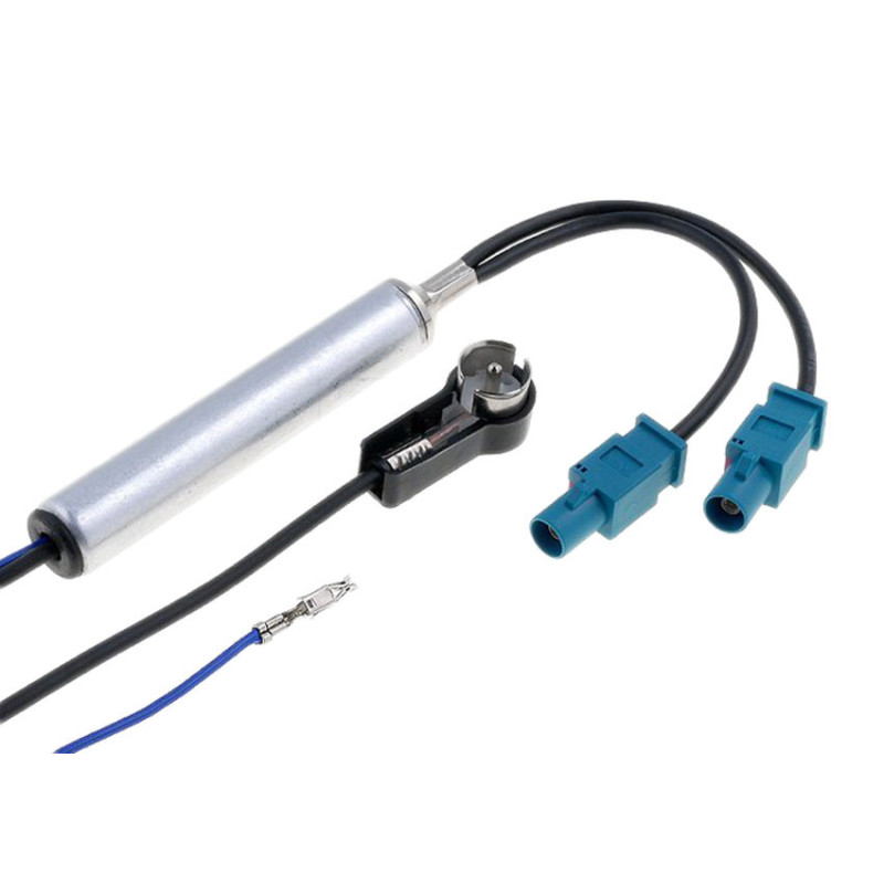 Antenna adapter, fantomtáp Dupla Fakra - ISO (13-SA2F)