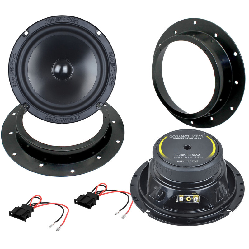 Volkswagen Ground Zero GZRK hangszóró szett, elsõ