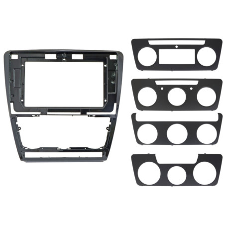 Skoda Octavia, 10" autórádió beszerelõ keret, Perfect FIT (AJ-SKD-001)