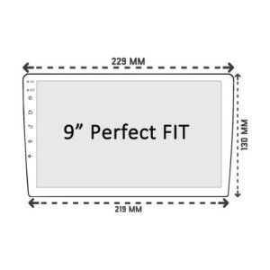 Skoda Fabia III, 9" autórádió beszerelõ keret, Perfect FIT (AJ-SKD-005)