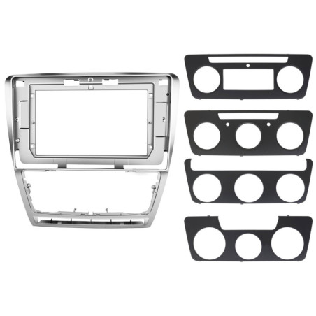 Skoda Octavia, 10" autórádió beszerelõ keret, Perfect FIT (AJ-SKD-015)