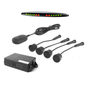 Steel Mate PTS411 tolatóradar M21 kijelzővel, külső szerelésű szenzorokkal