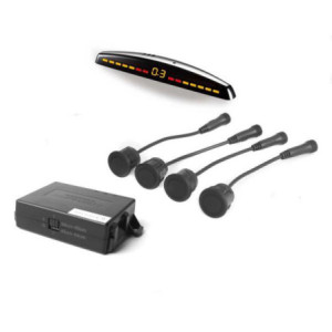 Steelmate PTS411 parkolóradar M7 kijelzővel, külső szerelésű szenzorokkal