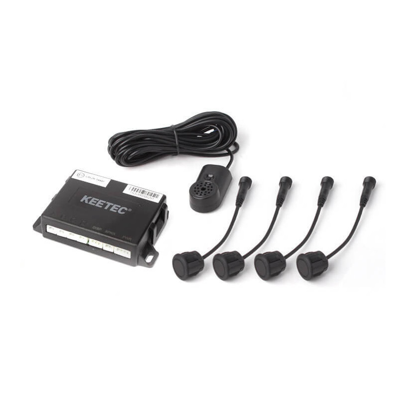 Keetec BS 420 parkolóradar hangjelzéssel, külső szerelésű szenzorokkal