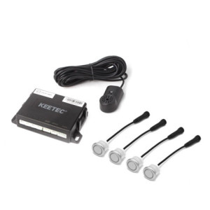 Keetec BS 420 parkolóradar hangjelzéssel, külső szerelésű szenzorokkal