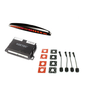 Keetec BS 420 parkolóradar LED kijelzővel, belső szerelésű szenzorokkal