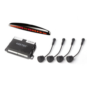 Keetec BS 420 parkolóradar LED kijelzővel, külső szerelésű szenzorokkal