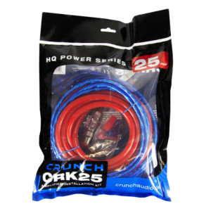 Crunch CRK25 Tápkábel szett 25mm2 5méter