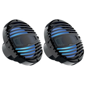 Hertz HMX 8 LD-TC Vízálló kétutas 20 cm-es koax hangszóró, fekete színben, LED világítással