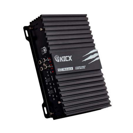Kicx RX 70.2 ver.2 2 csatornás erősítő, 2X70W
