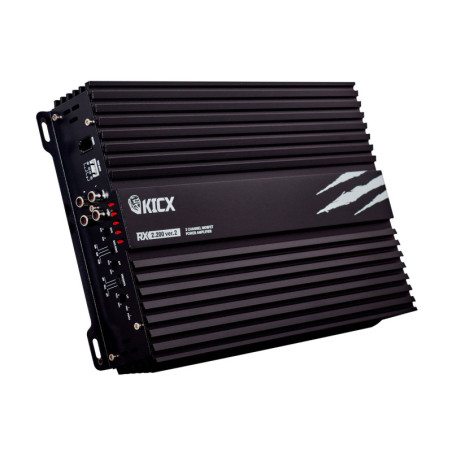 Kicx RX 2.200 2 csatornás erősítő, 2X200W