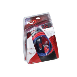 Autóhifi kábel készlet 35 mm2 erősítő bekötéshez LK 35