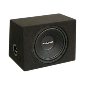Gladen Audio M-LINE 12 ZD autóhifi subwoofer zárt ládában