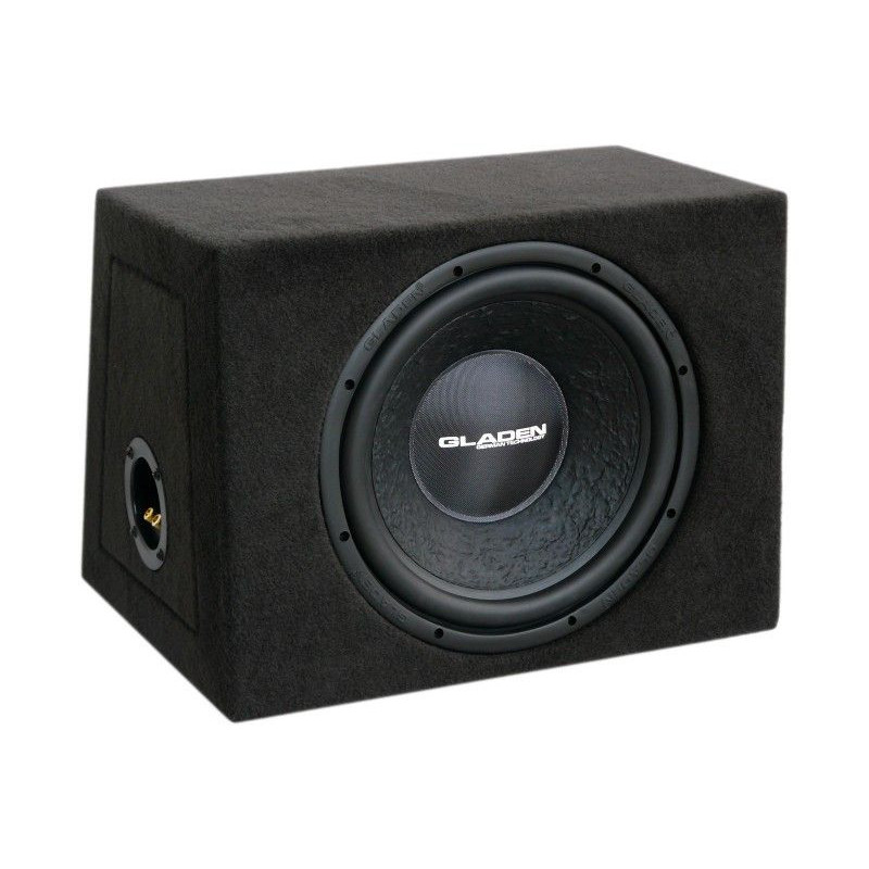 Gladen Audio RS 12 ZD autóhifi subwoofer zárt ládában