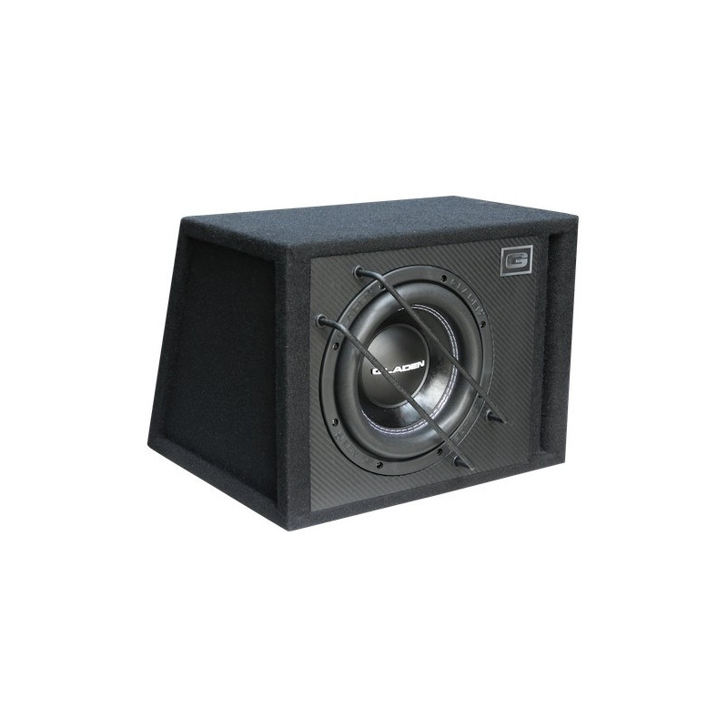 Gladen Audio SQX 08 VB autóhifi subwoofer reflex dobozban