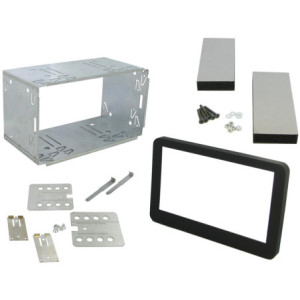 Alfa Romeo 159, Brera 2 DIN autórádió beszerelõ keret, fekete (CT23AR10)