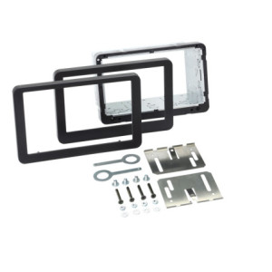 Alfa Romeo 159, Brera 2 DIN autórádió beszerelõ keret, fekete (381001-16)